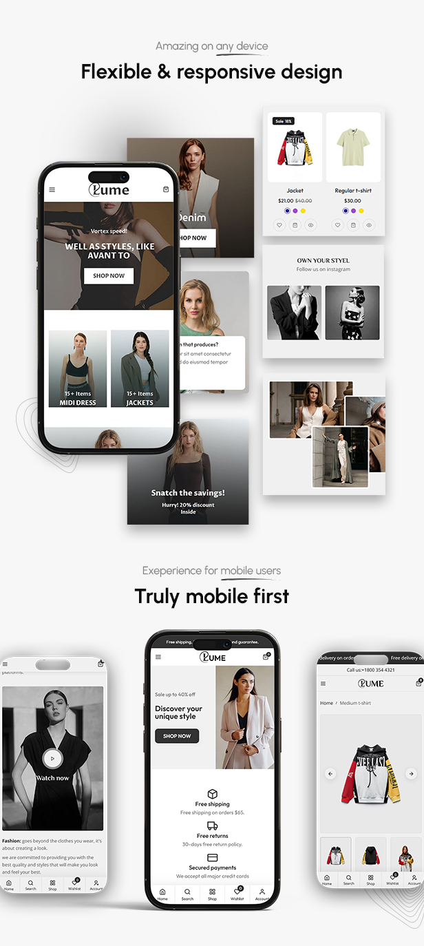 Lume – The Minimal Fashion & Clothing Shopify Theme