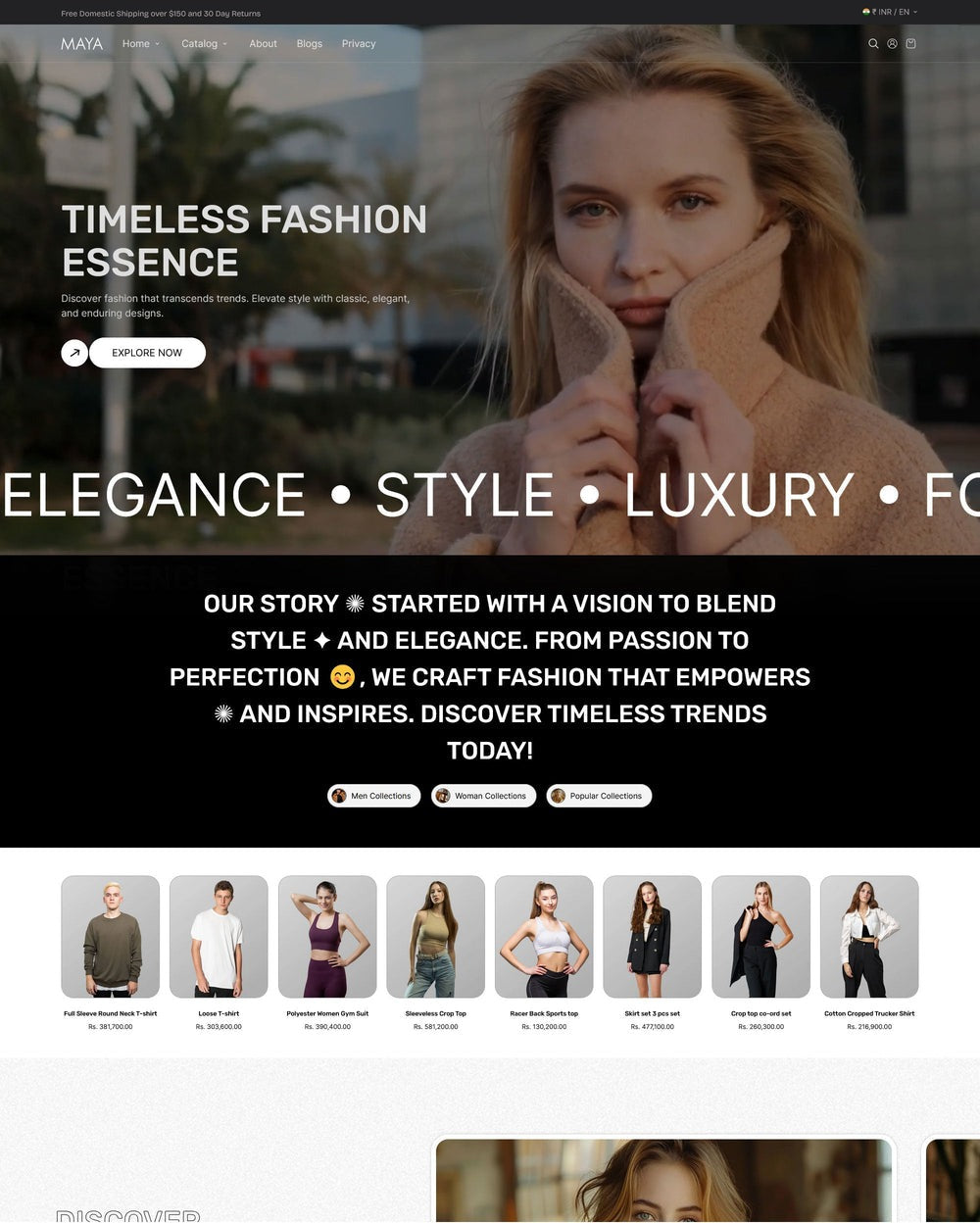 The Maya Premium Theme