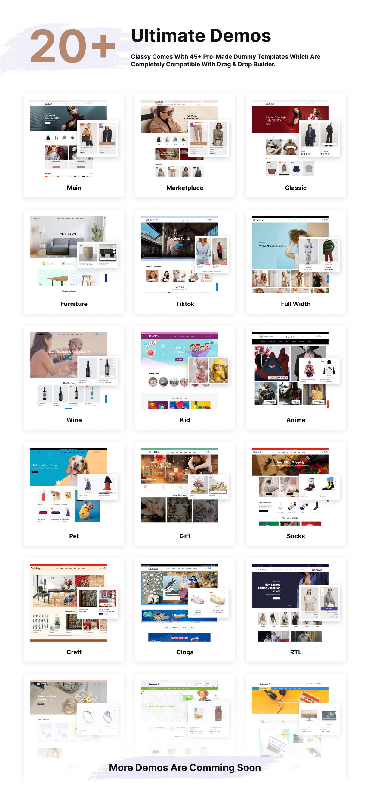 Classy - Minimal Multipurpose Shopify Theme OS 2.0