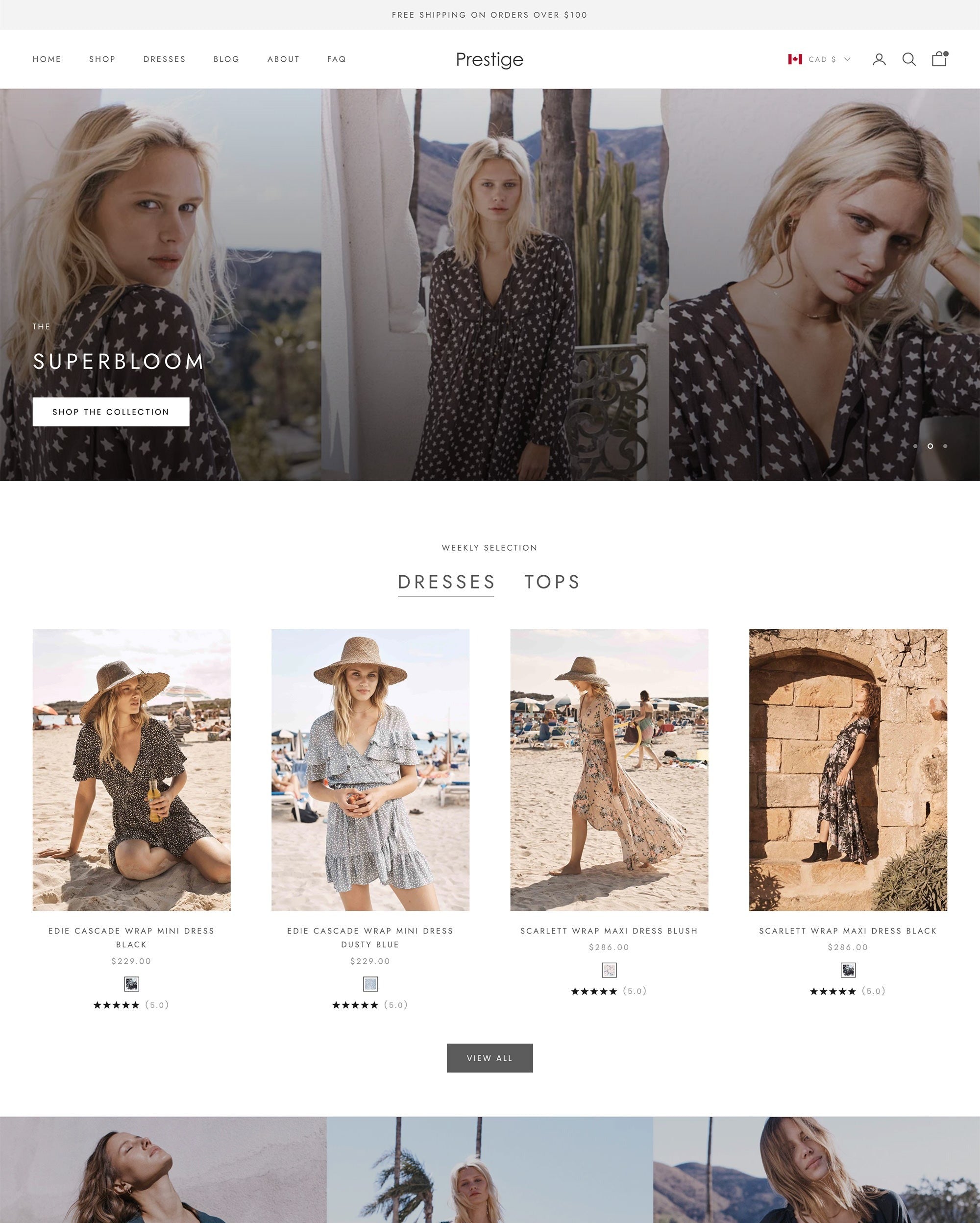Prestige Premium Theme – Luxury, Sophistication & High-Performance Theme